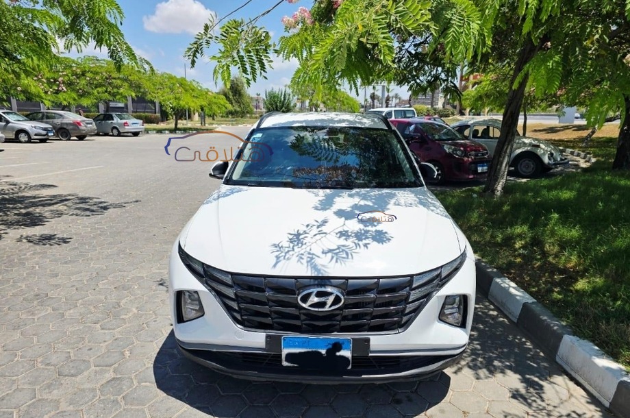 Tucson Turbo Hyundai أبيض