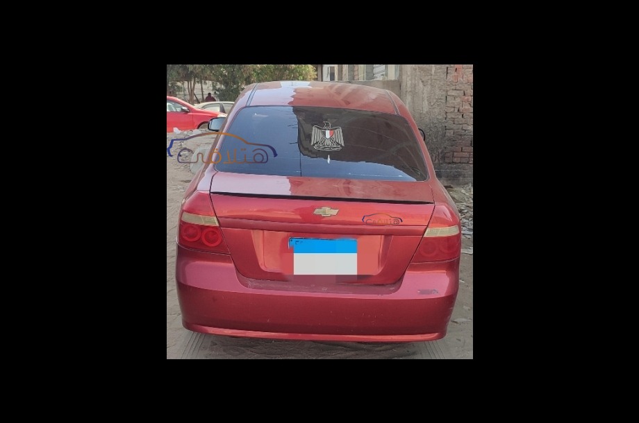 Aveo Chevrolet احمر غامق