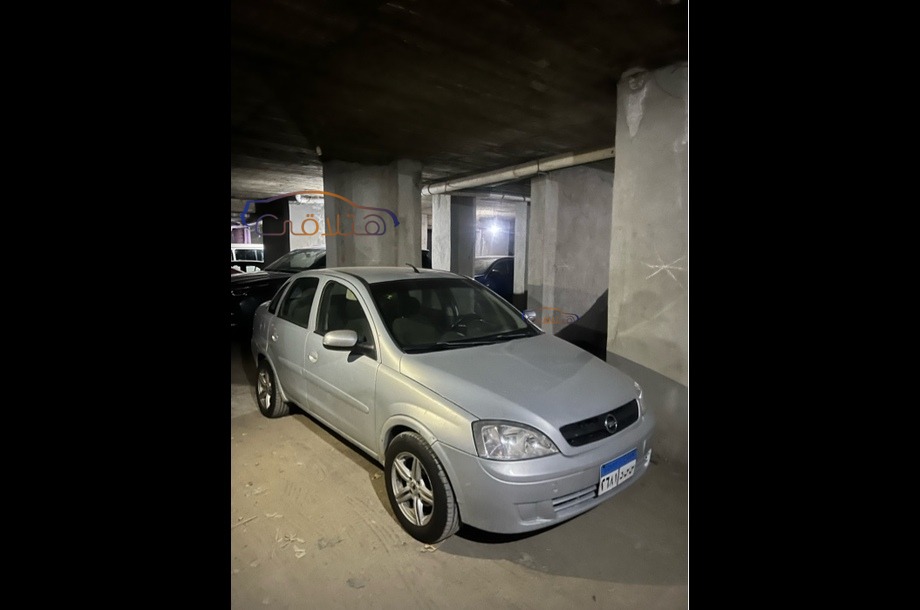 Corsa Opel Silver