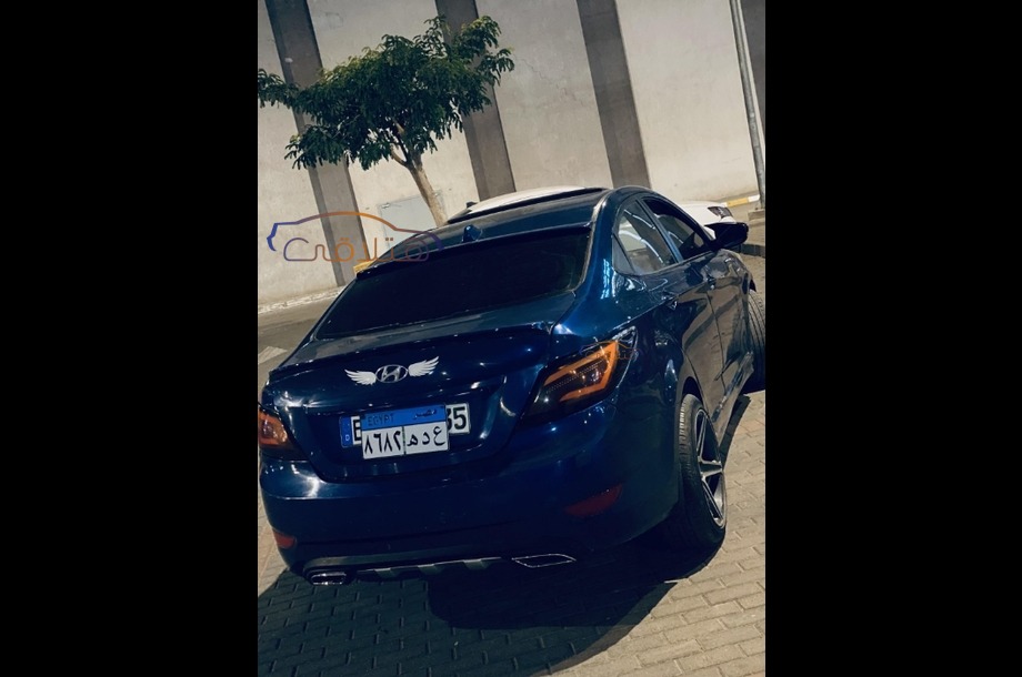Accent RB Hyundai Dark blue