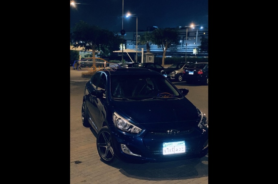 Accent RB Hyundai Dark blue