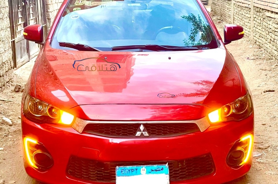 Lancer EX Shark Mitsubishi Red