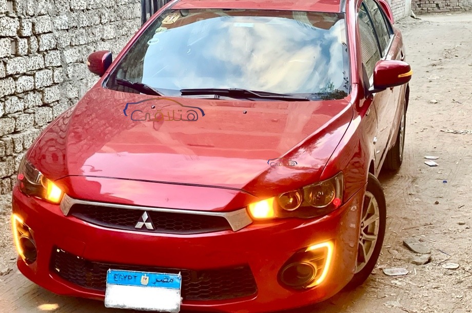 Lancer EX Shark Mitsubishi Red