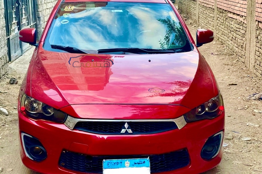 Lancer EX Shark Mitsubishi Red