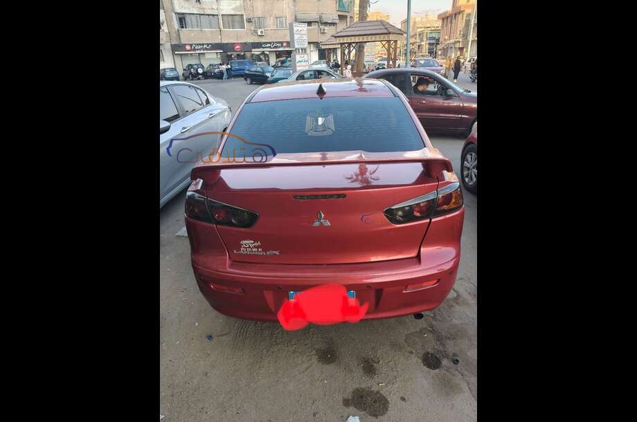 Lancer EX Shark Mitsubishi احمر غامق
