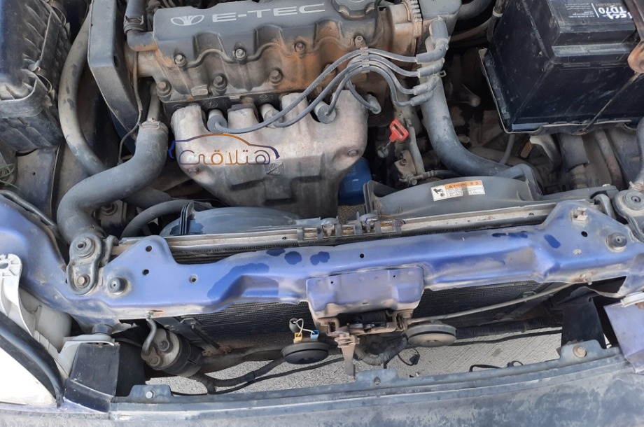 Lanos 2 Daewoo الأزرق الداكن