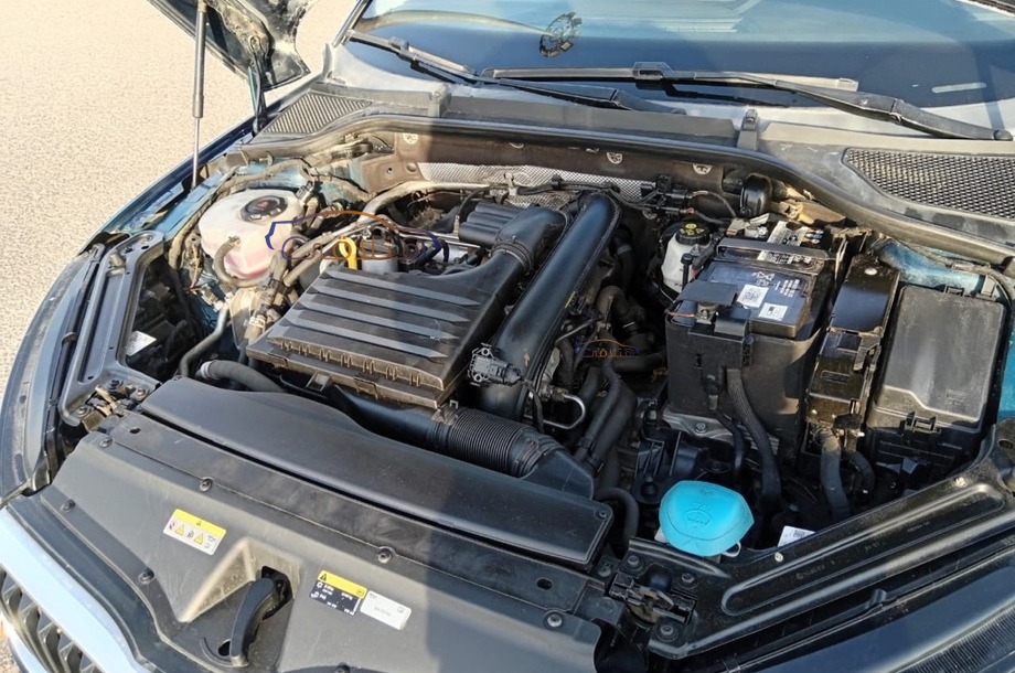 Octavia A8 Skoda الأزرق الداكن