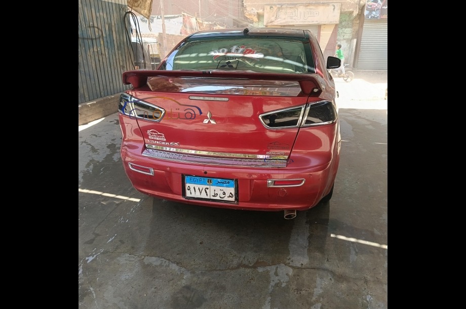 Lancer EX Shark Mitsubishi Red