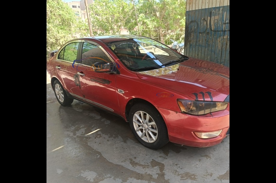 Lancer EX Shark Mitsubishi Red