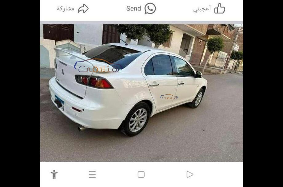 Lancer EX Shark Mitsubishi White