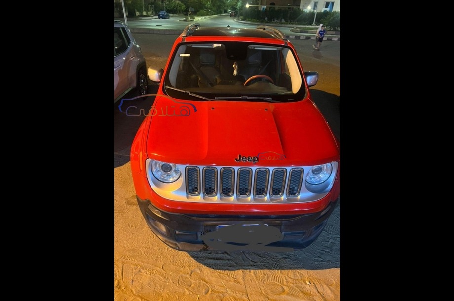Renegade Jeep احمر