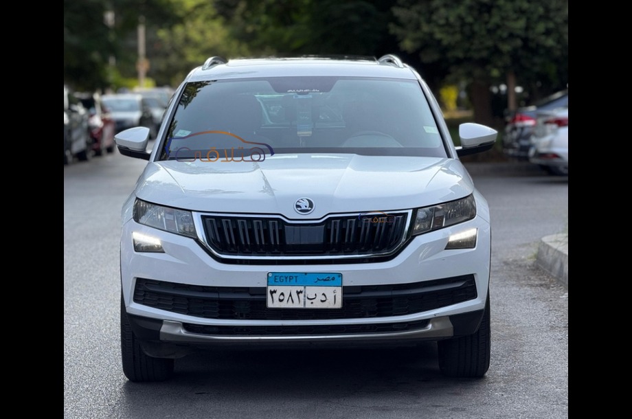 Kodiaq Skoda أبيض