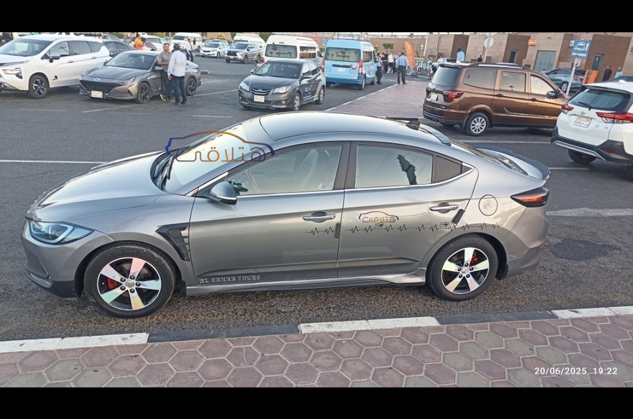 Elantra AD Hyundai Dark grey