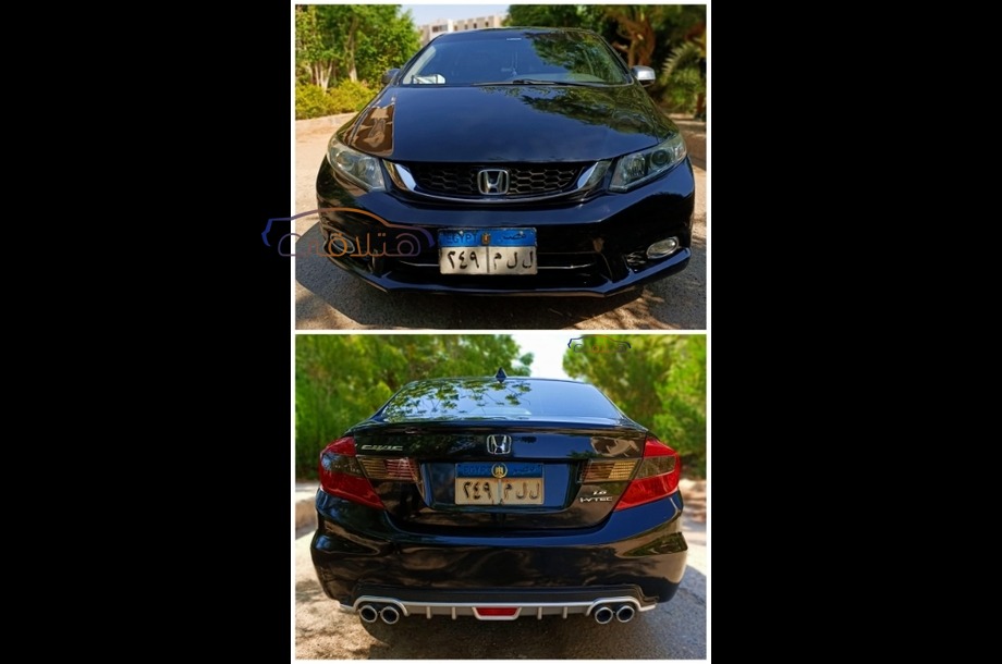 Civic Honda أسود