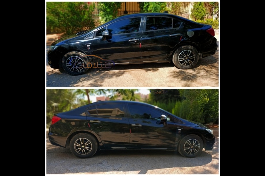 Civic Honda أسود