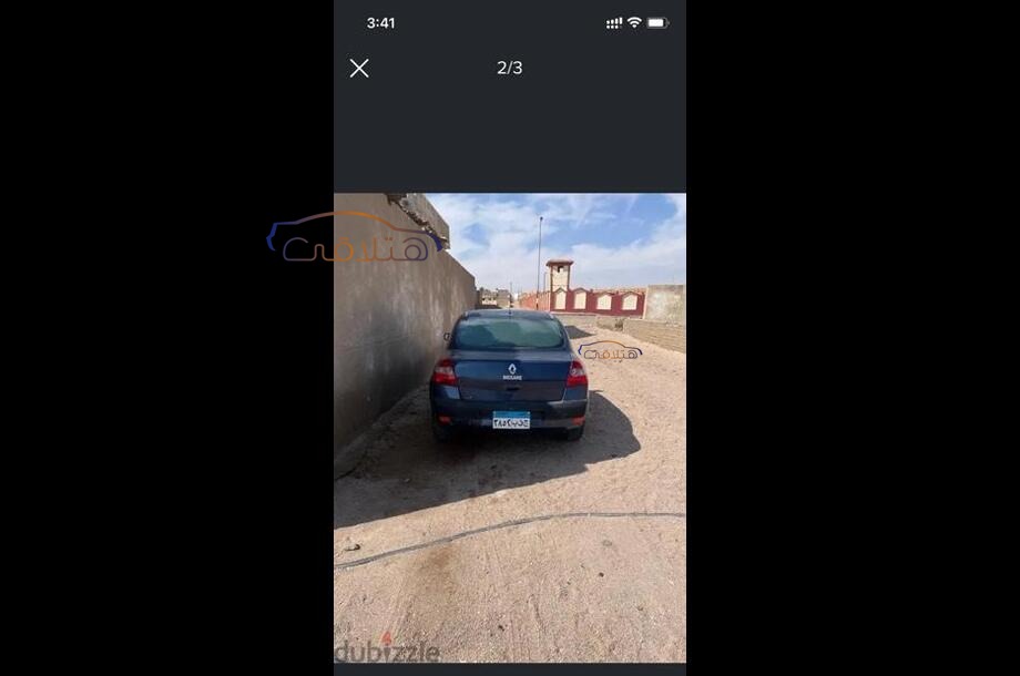 Megane Renault أزرق