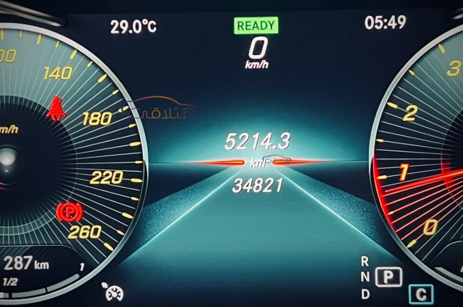 C 200 Mercedes Silver