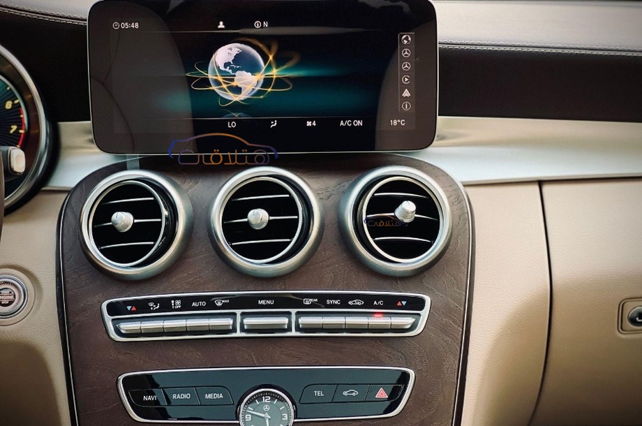 C 200 Mercedes Silver