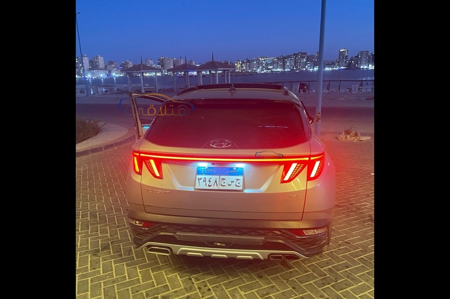 Tucson Turbo Hyundai فضي