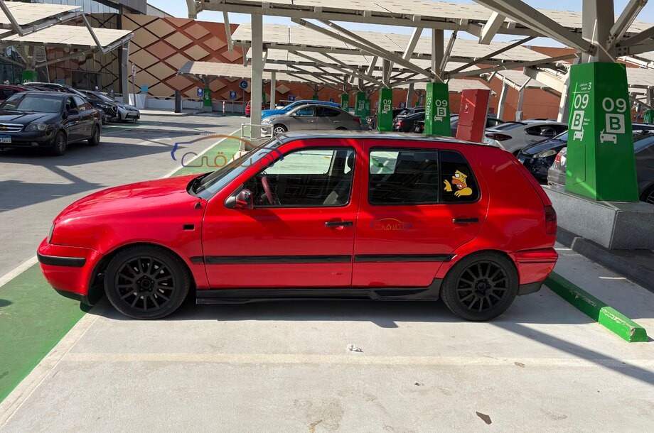 Golf 3 Volkswagen احمر