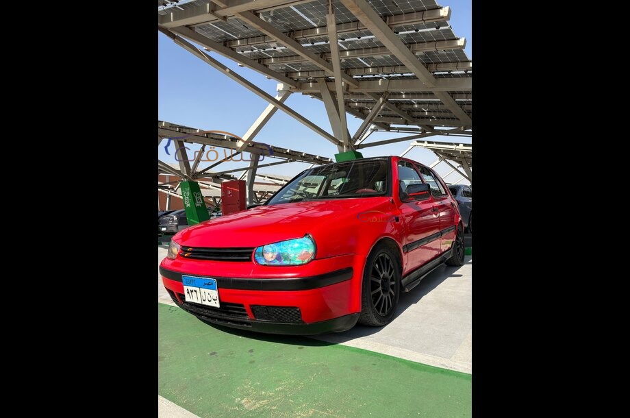 Golf 3 Volkswagen احمر