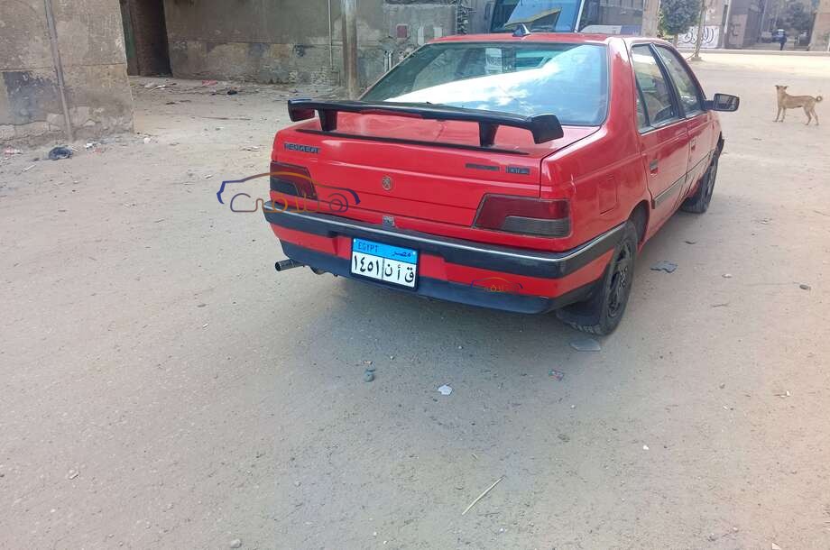 405 Peugeot Red