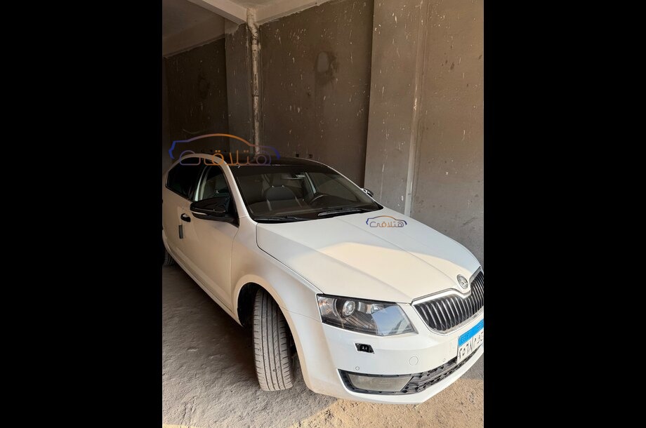 Octavia A7 Skoda أبيض