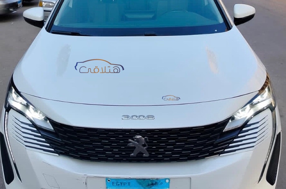 3008 Peugeot أبيض