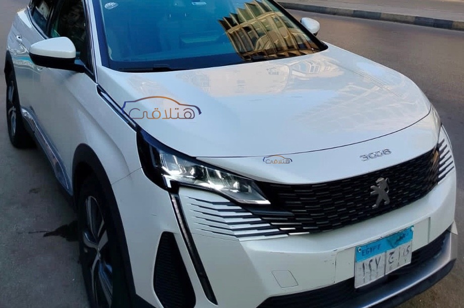 3008 Peugeot أبيض