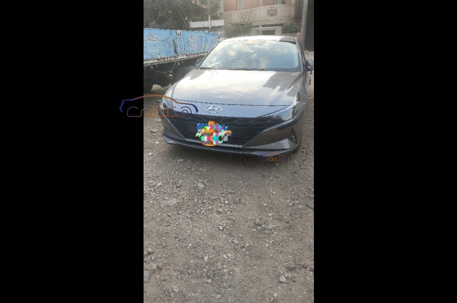 Elantra CN7 Hyundai فضي