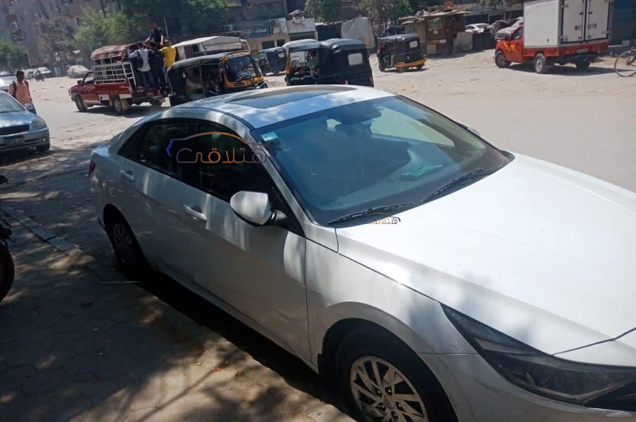 Elantra CN7 Hyundai White