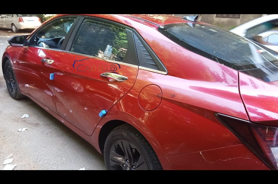 Elantra CN7 Hyundai Red