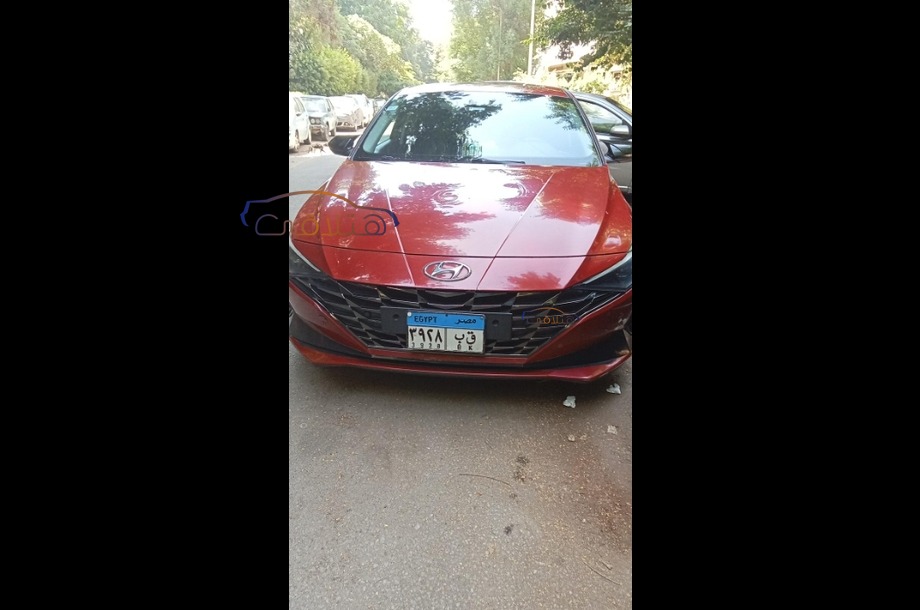 Elantra CN7 Hyundai Red