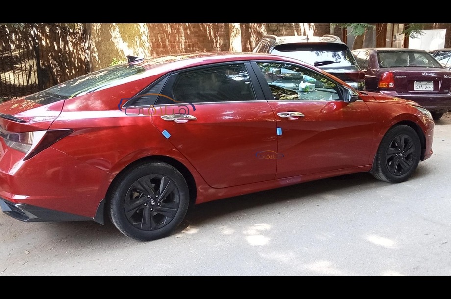 Elantra CN7 Hyundai Red