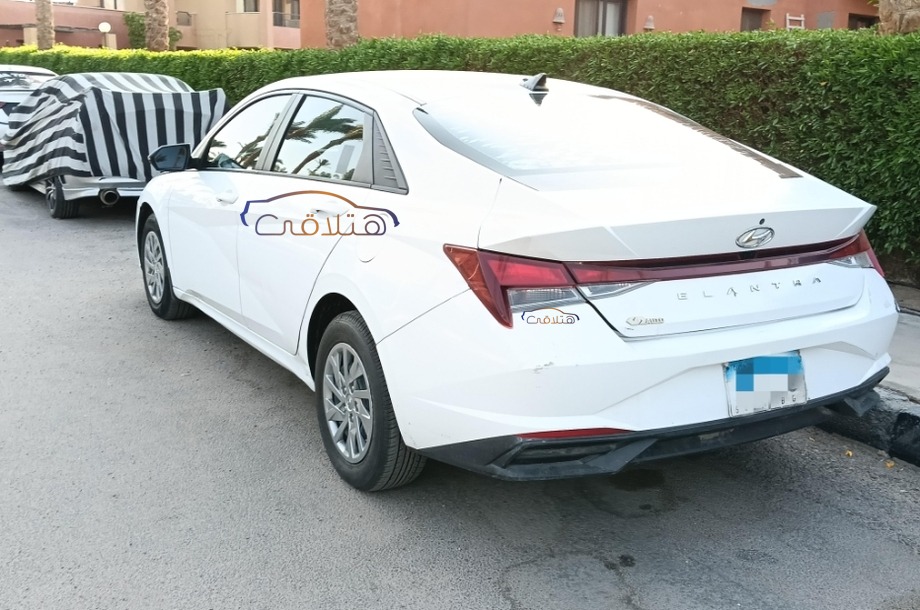 Elantra CN7 Hyundai White