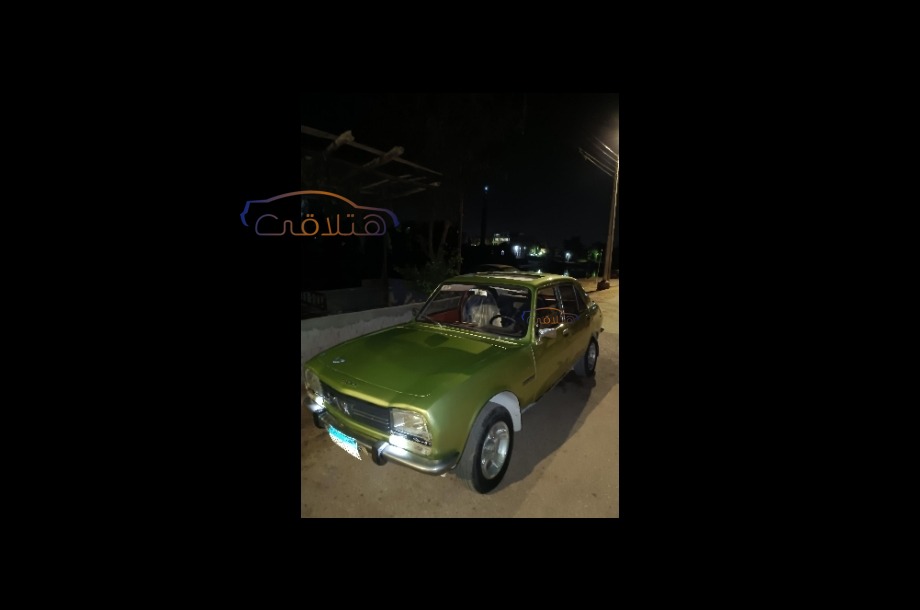 504 Peugeot أخضر