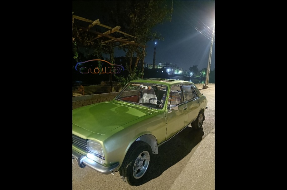 504 Peugeot أخضر