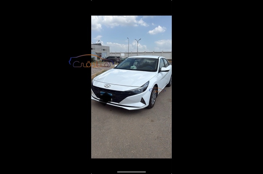 Elantra CN7 Hyundai White