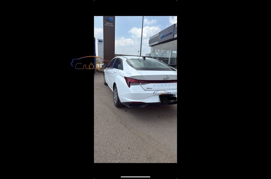 Elantra CN7 Hyundai White