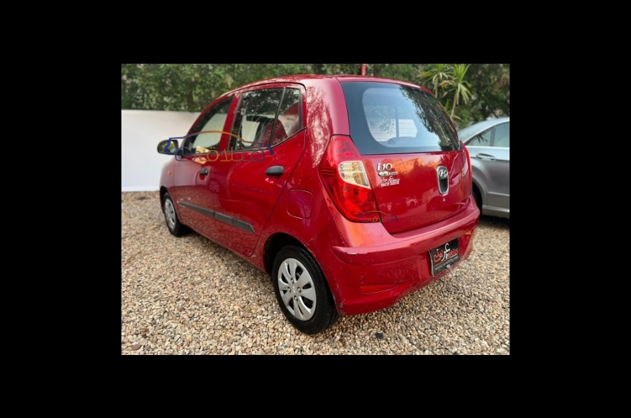 I10 Hyundai Red