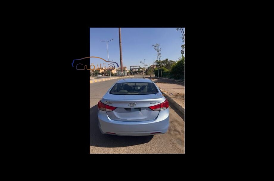 Elantra MD Hyundai Cyan