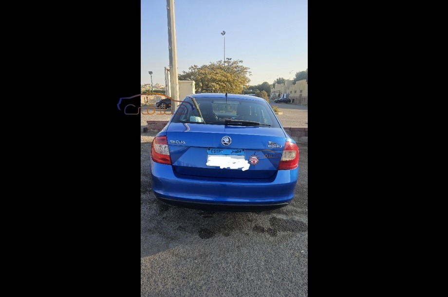 Rapid Skoda أزرق