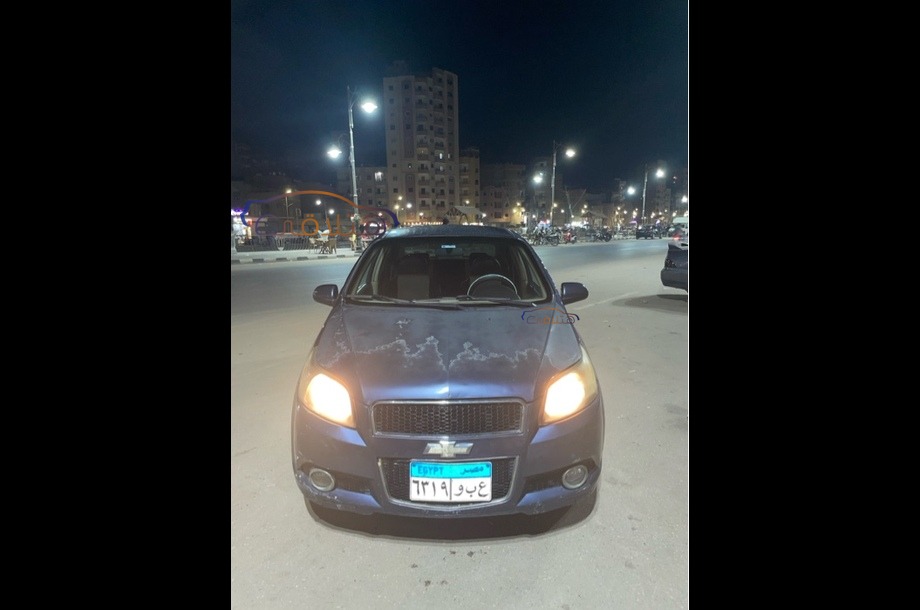 Aveo Chevrolet الأزرق الداكن