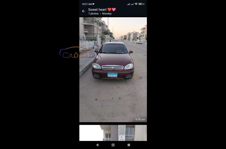 Lanos Chevrolet احمر غامق