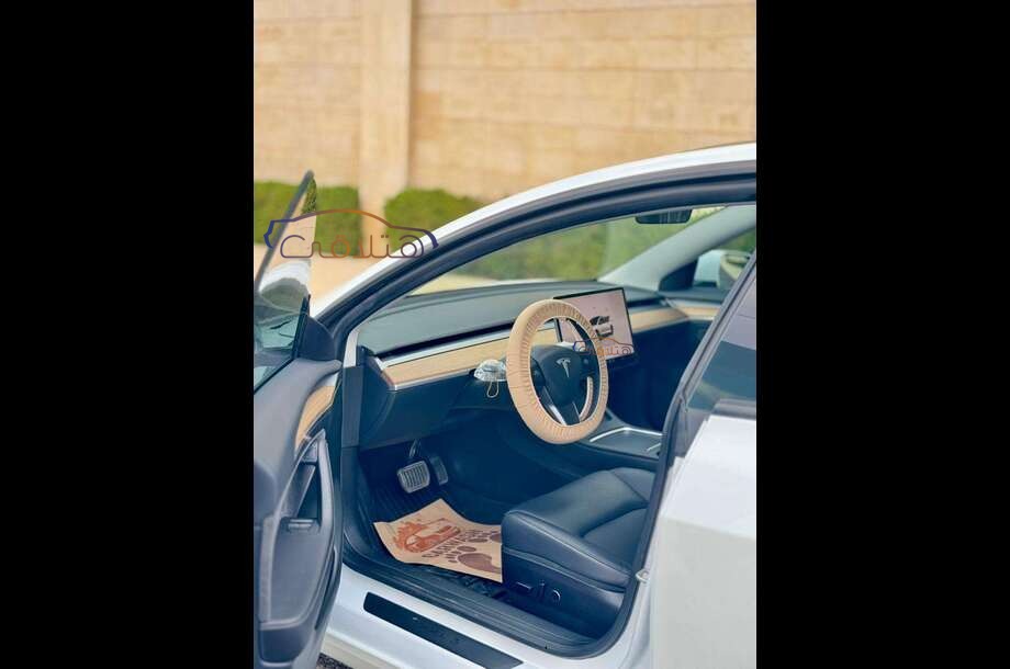 Model 3 Tesla أبيض