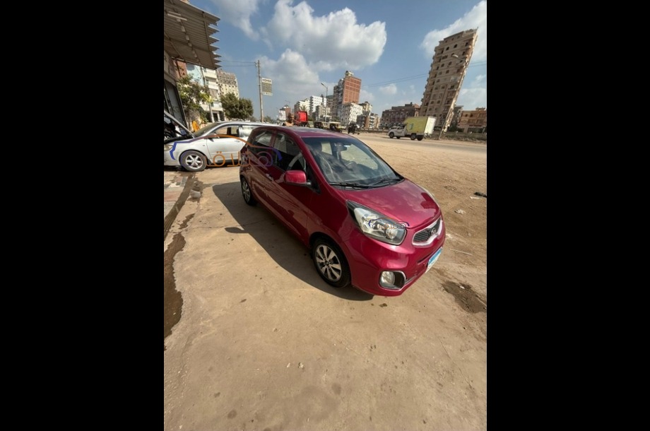 Picanto Kia Dark red