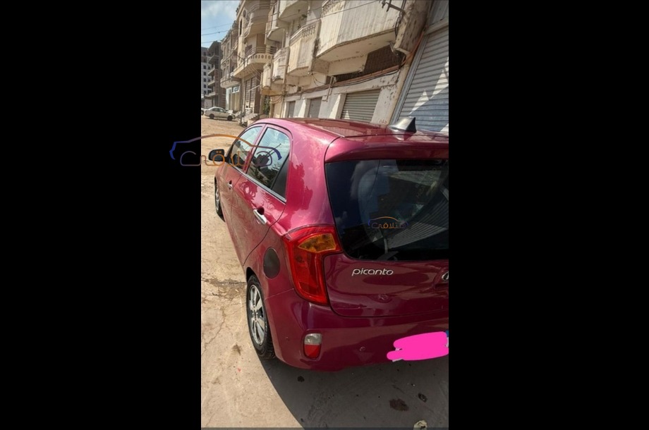 Picanto Kia Dark red