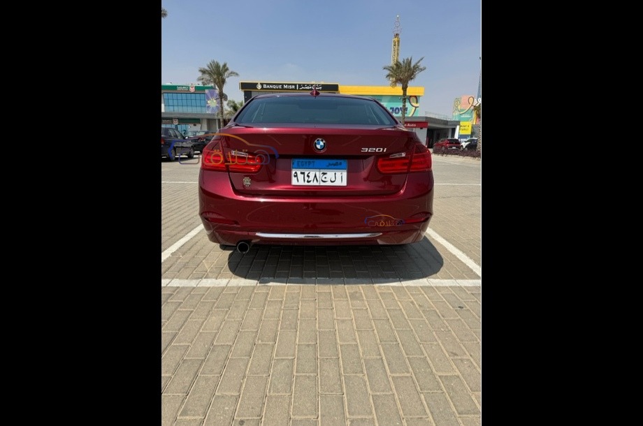 320 BMW Dark red