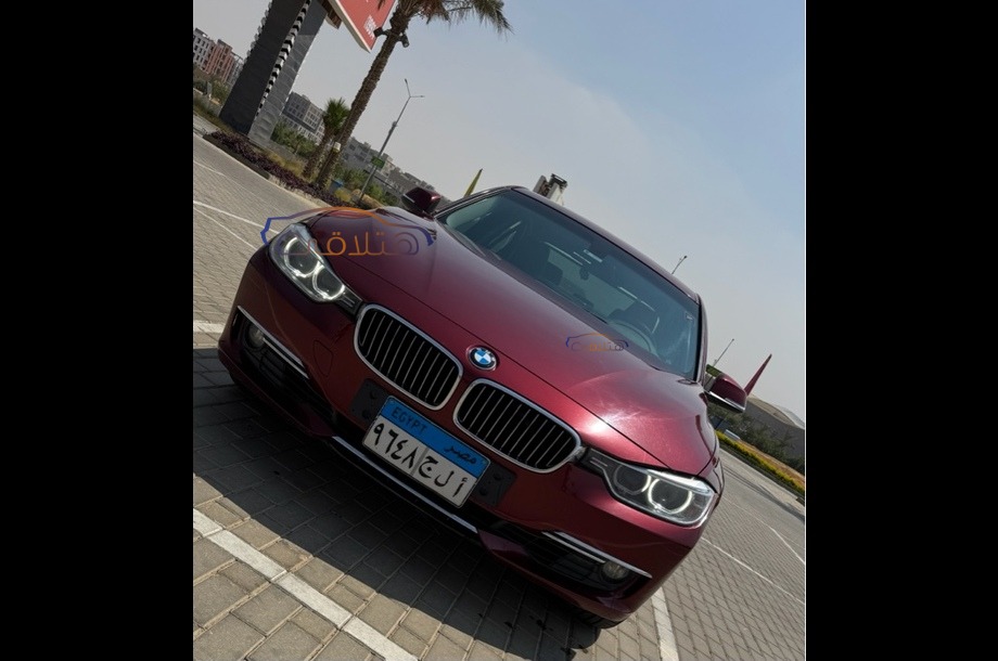320 BMW Dark red