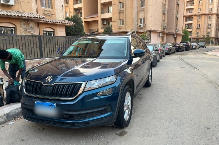 Kodiaq Skoda الأزرق الداكن